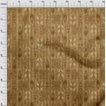 thumbnail image 4 of oneOone Georgette Viscose Brown Fabric Asian Block Sewing Craft Projects Fabric Prints By Yard 42 Inch Wide, 4 of 4