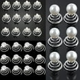 thumbnail image 6 of Anvazise 12x Wedding Bridal Hair Pins Rhinestone Twists Coil Flower Swirl Spiral Hairpins, 6 of 13