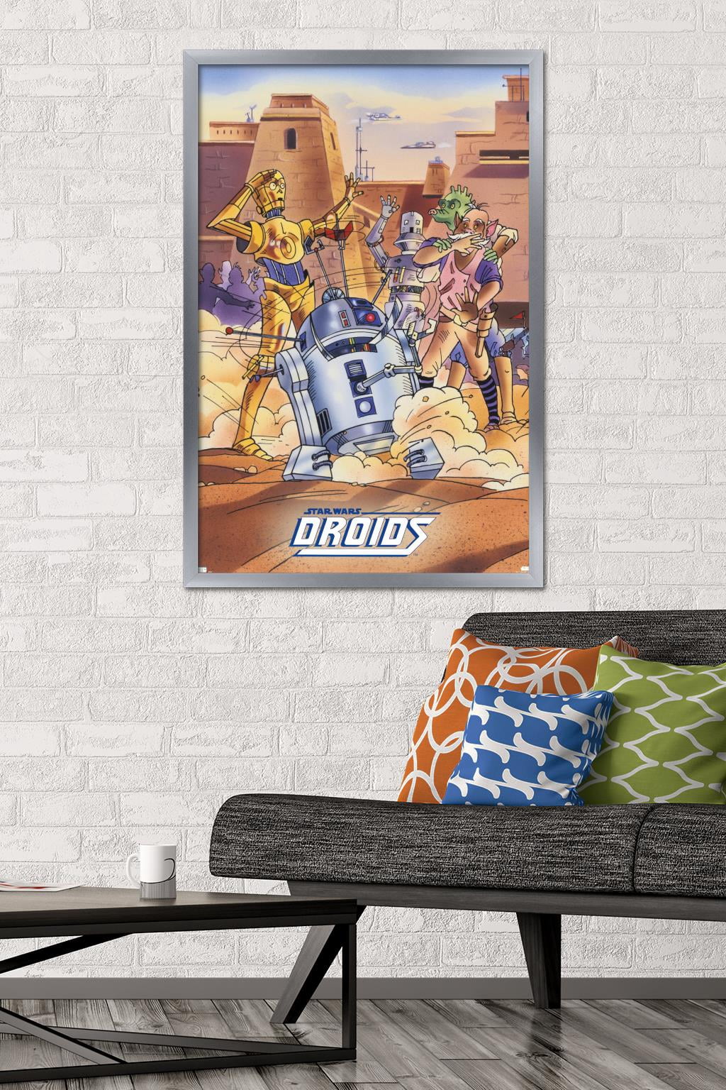 Star Wars: Droids - Malfunction Wall Poster, 22.375" x 34", Framed