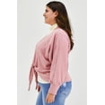 thumbnail image 2 of Cárdigan con nudo Roman Fashion /Tallas Extras, 1847 (Rosa) rosa 42 Roman Fashion JA-GR-1847-ROSA, 2 of 6