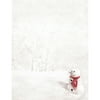 Snowman In Red Scarf