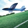 thumbnail image 4 of MALLMALL6 2Pcs 13.5Inch Manual Throwing Foam Airplane, Blue and Orange, 4 of 7