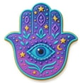 thumbnail image 2 of Mystic Hamsa Cookie Cutter with Evil Eye Design - 4x3.72", Spiritual Symbol for Cookies, Fondant & Crafts (Random Color), 2 of 5