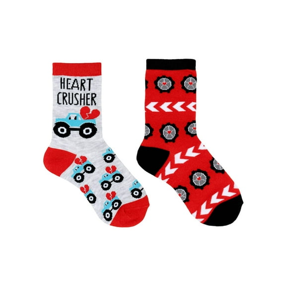 Everything Legwear Kids Heart Crusher 2 Pair Crew Socks