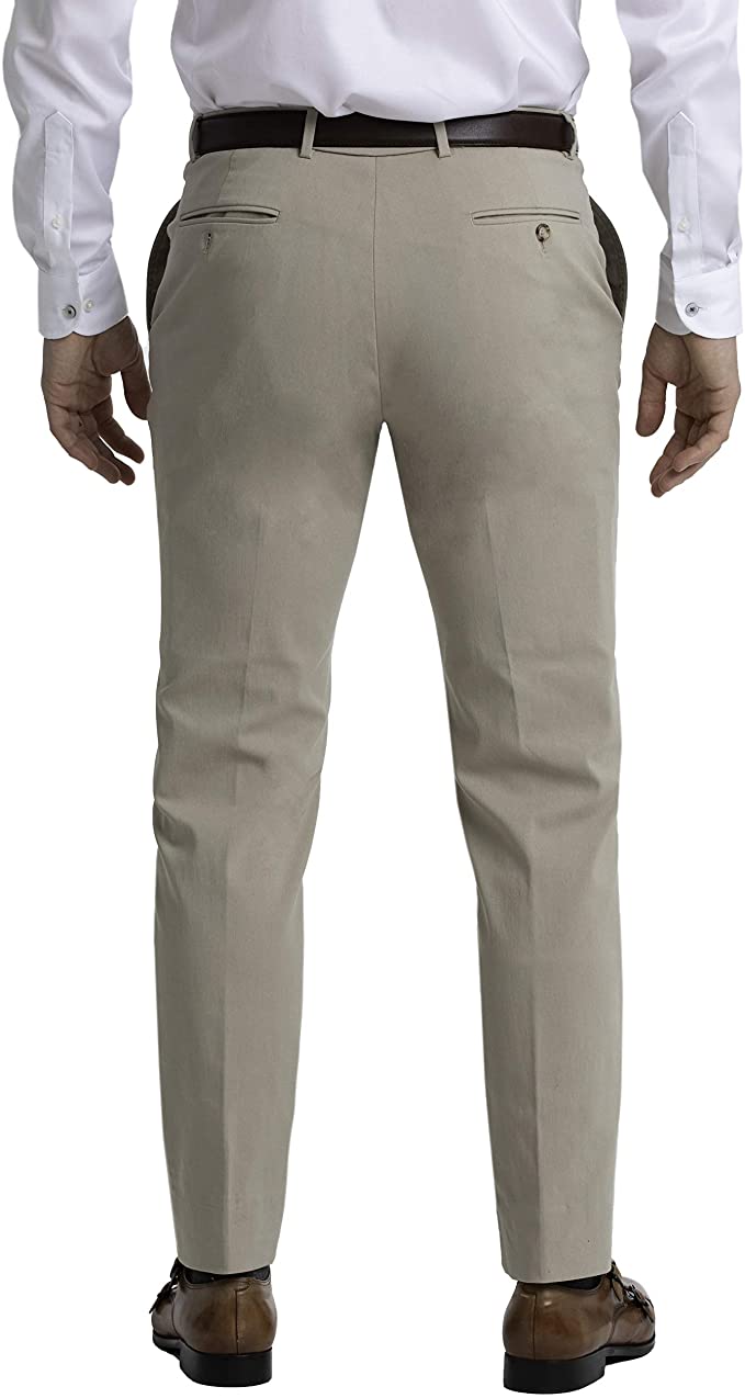 tommy hilfiger men's classic dress stretch chino pants