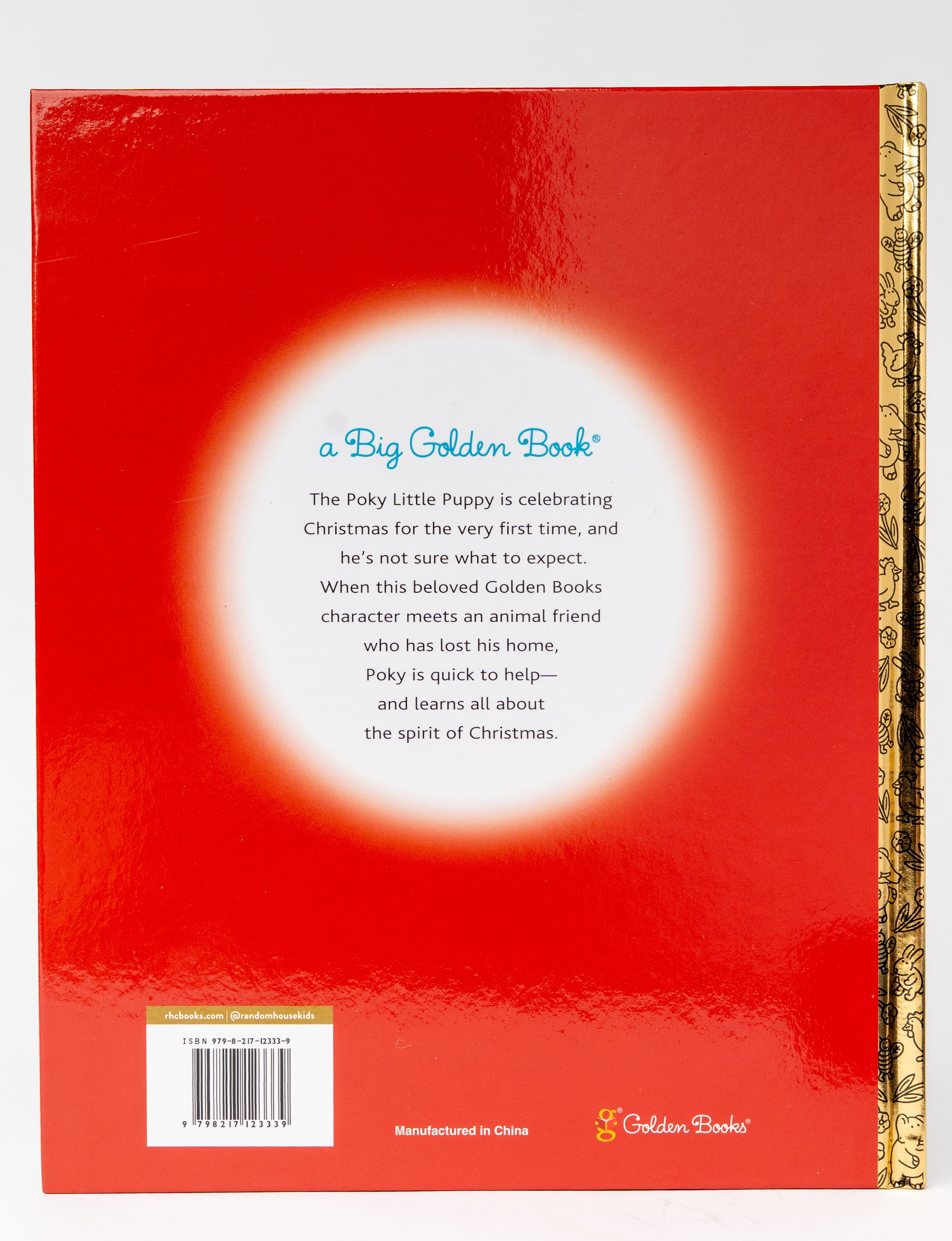 Poky Little Puppy First Christmas Big Golden Book, Walmart Exclusive