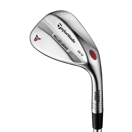 TaylorMade Milled Grind Wedge (Right Hand, Chrome Finish, Low Bounce, 54° Loft, 9°