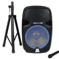 thumbnail image 1 of BOCINA CON TRIPIE, MICROFONO, LUCES LED RECARGABLE Aiwa 1000 W Pmpo | Awsp15tw, 1 of 4