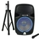 thumbnail image 1 of BOCINA CON TRIPIE, MICROFONO, LUCES LED RECARGABLE Aiwa 1000 W Pmpo | Awsp15tw, 1 of 4