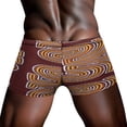thumbnail image 4 of Mola De Panama Men's Mesh Boxer Briefs Cooling Breathable Sports Underwear Vertical Fly, 4 of 5