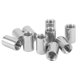 thumbnail image 4 of 10 Pcs Round Connector Nut M10x1.5 L20mm Stainless Steel Female Thread Round Coupling Nuts Threaded Sleeve Rod Set, 4 of 5