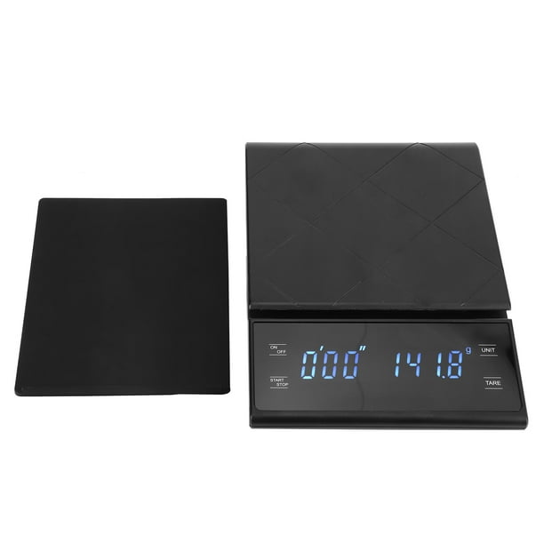 Electronic Coffee Scale Digital Kitchen Baking Scales with Timer LCD