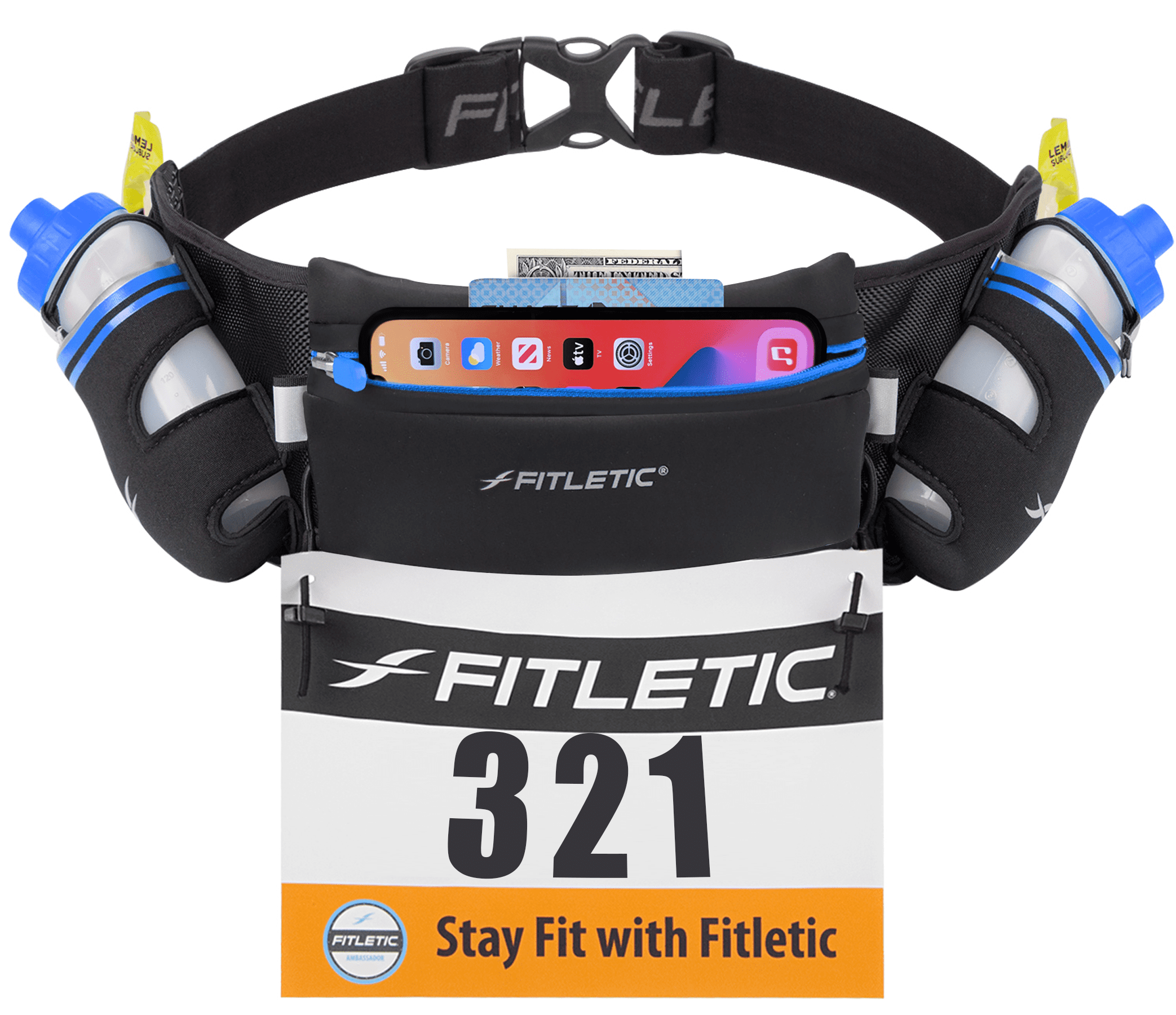 Fitletic / iFitness 16-ounce Hydration Belt