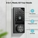 thumbnail image 2 of Timbre Smart Lock TCL D1 Max con cámara de vídeo 2K de seguridad, 2 of 9
