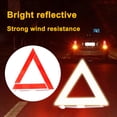 thumbnail image 1 of Reflector de trípode plegable señal de advertencia Triangular de avería de Ehuebsd emergencia herramienta de emergencia, 1 of 9