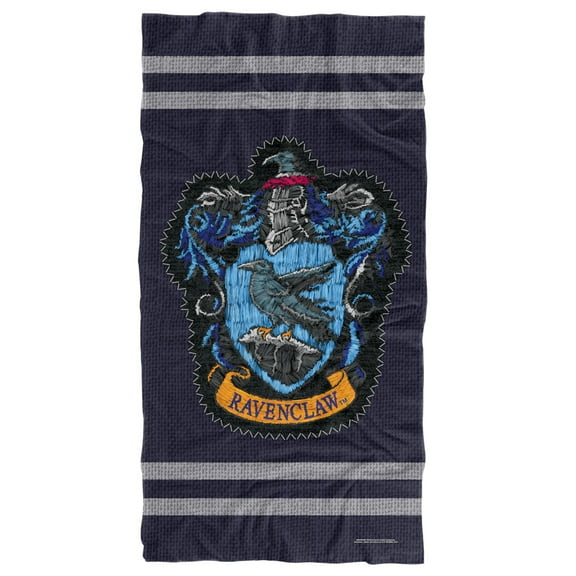 Harry Potter Ravenclaw Crest Officially Licensed Beach Towel 30' X 60'