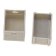 thumbnail image 2 of 2pcs Unpainted Food Basket Model for Sand Landscape Decors, 2 of 6