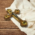 thumbnail image 6 of Genuine Holy Land Olive Wood Cross Home & Room - Hand-Carved 9" Crucifix with Bethlehem Stones, Soil, Incense - Unique Christian Home & Wall, 6 of 8