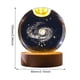 thumbnail image 2 of Lámpara de mesa de madera que cambia de color con base de luz nocturna 3D Galaxy 16, 2 of 7