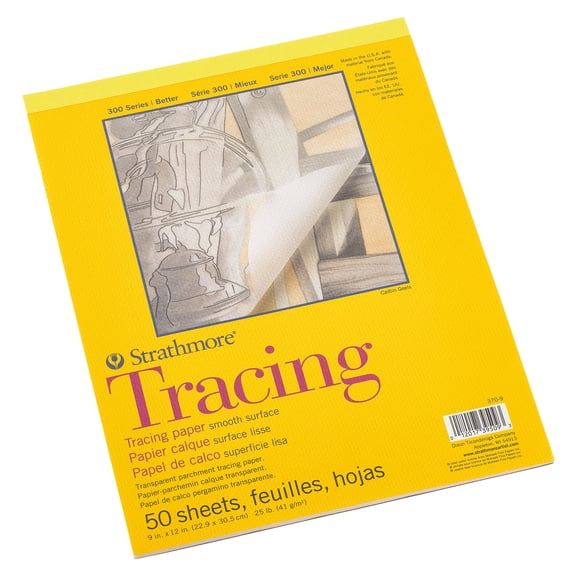Strathmore Tracing Paper Pad, 300 Series, 9" x 12"