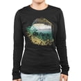 thumbnail image 3 of Pipeline Waveflower Beach Scene - Long Sleeve Women's, 3 of 4