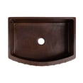 thumbnail image 4 of Premier Copper Products Ksp4_Kasrdb30249bs Barrel Strap 30" Hammered Copper Single Basin, 4 of 6