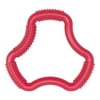 Dr. Brown's Flexees Baby Teether, Pink Ergonomic, 100% Silicone, Infant-Toddler, 1-Pack