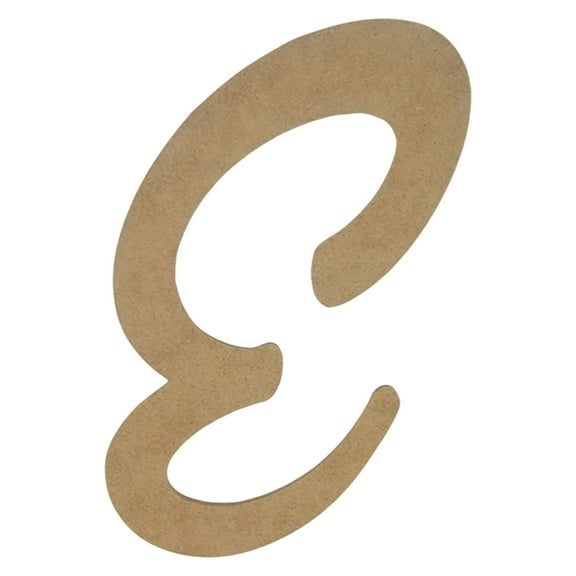 Wooden Letter Unfinished, Marvelous Font, Craft Cutout