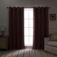 thumbnail image 4 of Aurora Home Golden Enchanted Unicorn Blackout Curtains Mauve - 84, 4 of 5