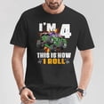 thumbnail image 5 of Monster Trucks Are My Jam 4Th Birthday Boy 4 Years Old TShirt, 5 of 6