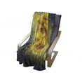 thumbnail image 4 of Galaxy Soft Flannel Fleece Throw Blanket, Panorama of Sun in Space with Luminous Effects Center of Solar System Print, Cozy Plush for Indoor and Outdoor Use, 60" x 80", Yellow Blue, by Ambesonne, 4 of 6