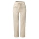 thumbnail image 4 of Pantalones informales rectos de algodón y lino con cintura elástica para mujer - Cintura media, cordón, para todas las estaciones, 4 of 6