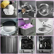 Kolice ETL Commercial Hard Ice Cream Machine, Italian Water Ice Machine, Batch Freezer-Cylinder:14L