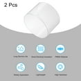 thumbnail image 3 of Acrylic Pipe Clear Rigid Round Tube 2pcs 214mm ID 220mm OD 6" for Lamps and Lanterns, Water Cooling System, 3 of 6