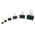 thumbnail image 1 of Westcott Black Fold Back Clips, 9/16", 14mm., 1 of 1