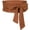 Brown, variant on Women Plus Size Solid Obi Belt, Bowknot Self Tie Wrap Wide Sash Waistband Belt for Dress