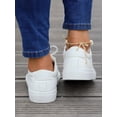 thumbnail image 2 of Women‘s Casual Sneakers  Lace-Up Flat Skate Shoes For Spring And Summer Outdoor Wear, 2 of 4