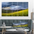thumbnail image 1 of Arc-en-ciel dans la Vallée de la Montagne - Impression sur Toile Paysage, 1 of 3