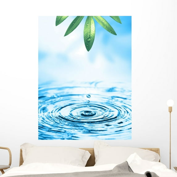 Beautiful Wellness Motif Wall Mural by Wallmonkeys Peel and Stick Graphic (48 in H x 36 in W) WM343159