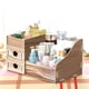 thumbnail image 2 of Caja de almacenamiento de escritorio de madera Organizador de suministros de oficina multifuncional Estuche cosmético adorable Methold  JJ14122-09B, 2 of 7