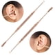 thumbnail image 2 of Espiral Masaje Ear Pick 360 Espiral Removedor de cera del oído Limpiador del canal auditivo Diseño flexible de acero inoxidable Herramientas para el cuidado del oído Tan Jianjun  unisex, 2 of 2