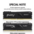 thumbnail image 2 of Memoria Ram 2400MHz DDR4 8 Go 16 Go 32 Go Kit (2x16GB) Memoria Ram DDR4 8 Go 16 Go 2400MT/s ESKTOP Memory Single Module HyperX 16G 2400 4 Pcs, 2 of 5