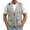 Gray, variant on Mens Fashion Streetwear Plus Size V Neck Sleeveless Jackets Lightweight Texture Vest Hip Hop Techwear Style with Large Cargo Pockets
