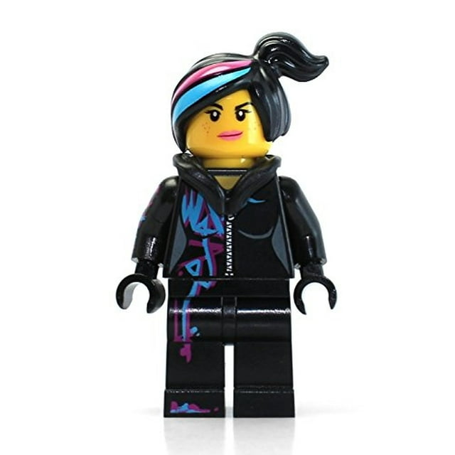 LEGO La Minifigura de la película Wyldstyle con capucha abajo