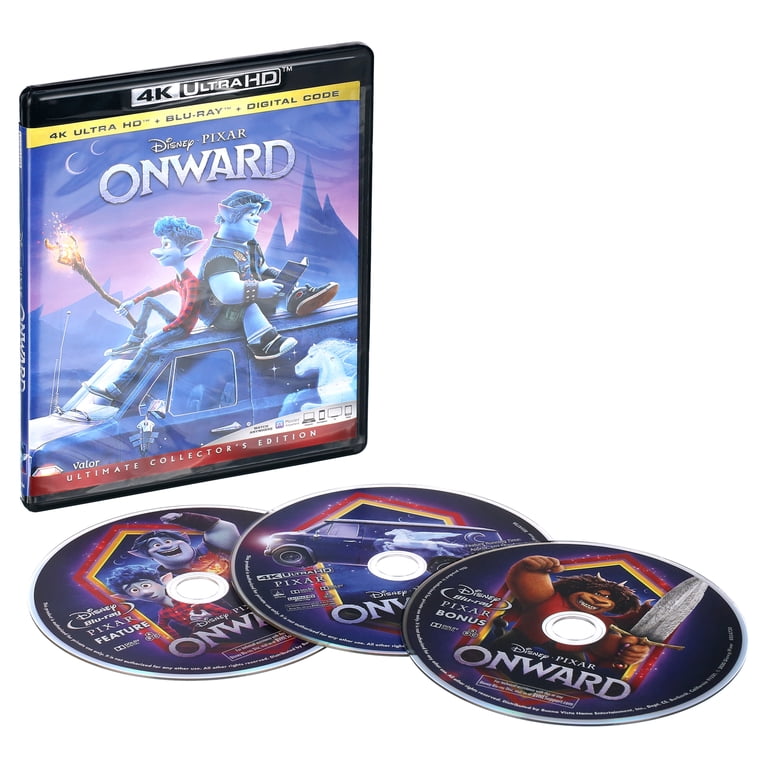 Disney's Onward Movie - 4K Ultra HD, Blu-ray, and Digital Combo