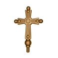 thumbnail image 3 of Nicky Bigs Novelties Gold Pope Cross Staff - Adjustable 5 Piece 54-Inch Tall Hollow Bishop Prop - Adult Halloween Cosplay Costume Accessory, Gold, One Size, 3 of 5