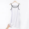thumbnail image 2 of Annhoo Nightgown for Women Plus Size Spaghetti Strap Sleeveless Nightshirt Loose Comfy Crewneck Cami Nightwear, 2 of 4