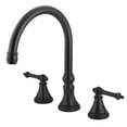 thumbnail image 1 of Kingston Brass KS2345TL Two Handle Roman Tub Filler, 1 of 2