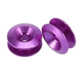 thumbnail image 4 of Unique Bargains Car Vehicle Purple Aluminum Alloy Bumper Quick Release Fastener Set for Trunk Fender Hatch, 4 of 6