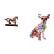 thumbnail image 5 of Figura de caballo,Figura coleccionable de caballo en miniatura,Adorno de caballo de resina,estatua de animal,decoración para el hogar,Figura decorativa,Estatua de perro, 5 of 8